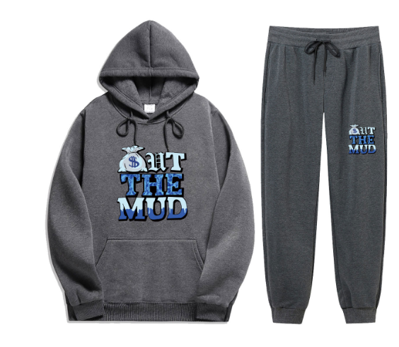 Men's Clothing 2-piece set Street Style Sportswear Track suit