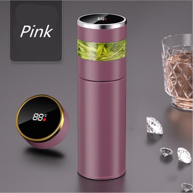 Beverage 450ml Smart Thermos Bottles