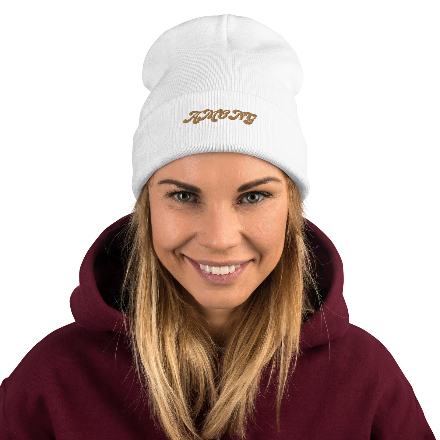 AMONG Embroidered Beanie