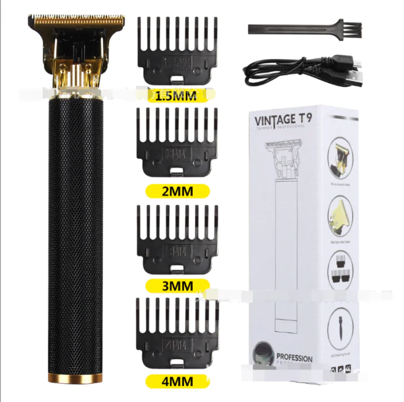 Beauty Men's USB Vintage Electric Hair Trimmer Professional
