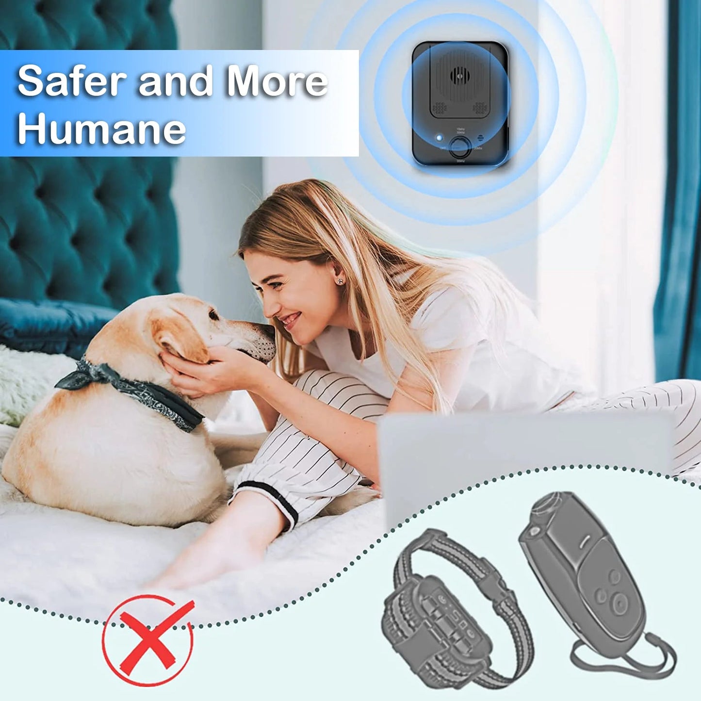 Pets Ultrasonic Bark Control