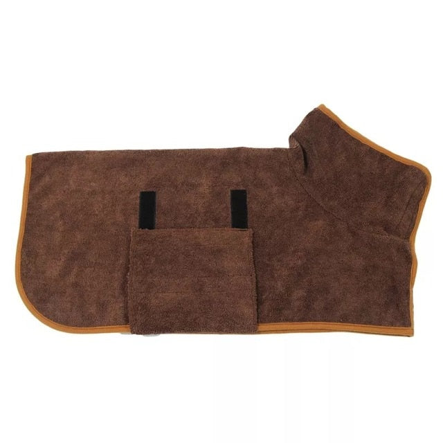 Pets Super Absorbent Pet Bathrobe