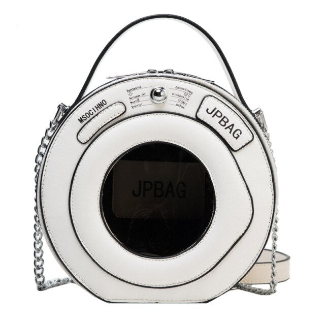 Woman's Washing Machine Round Bag