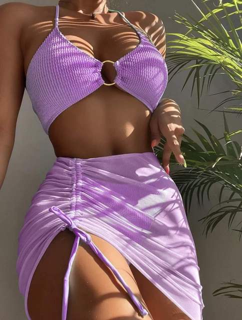 Woman's clothing 3 Pieces Swimsuit