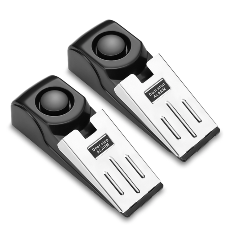 Security Door Stop Alarm - Portable Traveling Security