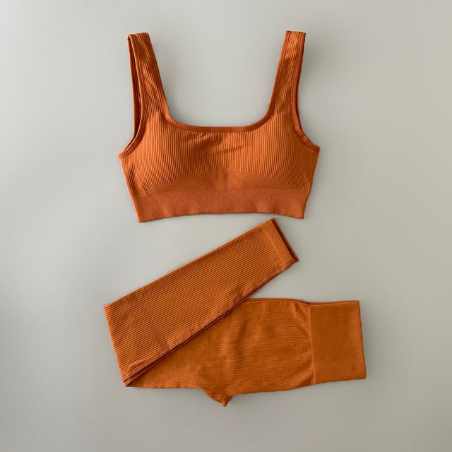 Woman's Clothing Yoga Clothing Set