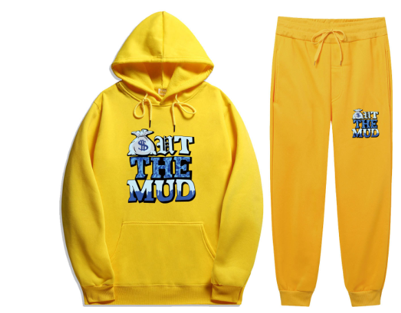 Men's Clothing 2-piece set Street Style Sportswear Track suit
