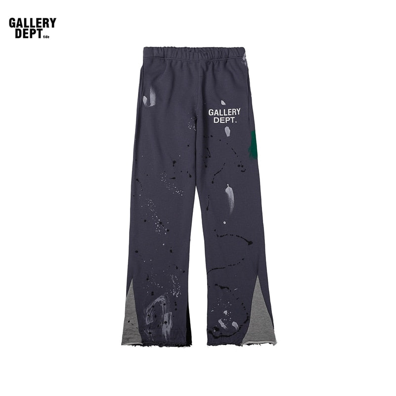 Unisex Clothing Painted Flare Sweatpants