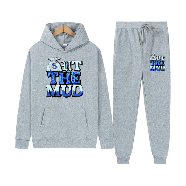 Men's Clothing 2-piece set Street Style Sportswear Track suit