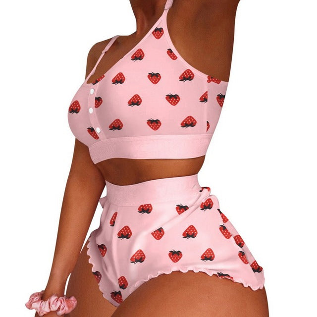 Women's clothing. Hem Cami Pajama Set