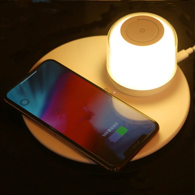 Cell phone Fast Charger Table Night Lamp
