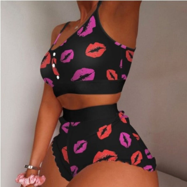 Women's clothing. Hem Cami Pajama Set