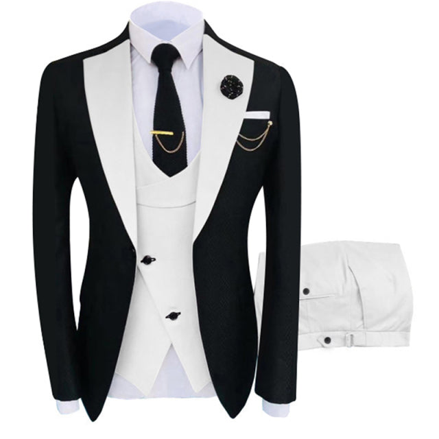 Mens Clothing Tuxedo 3 Piece Set