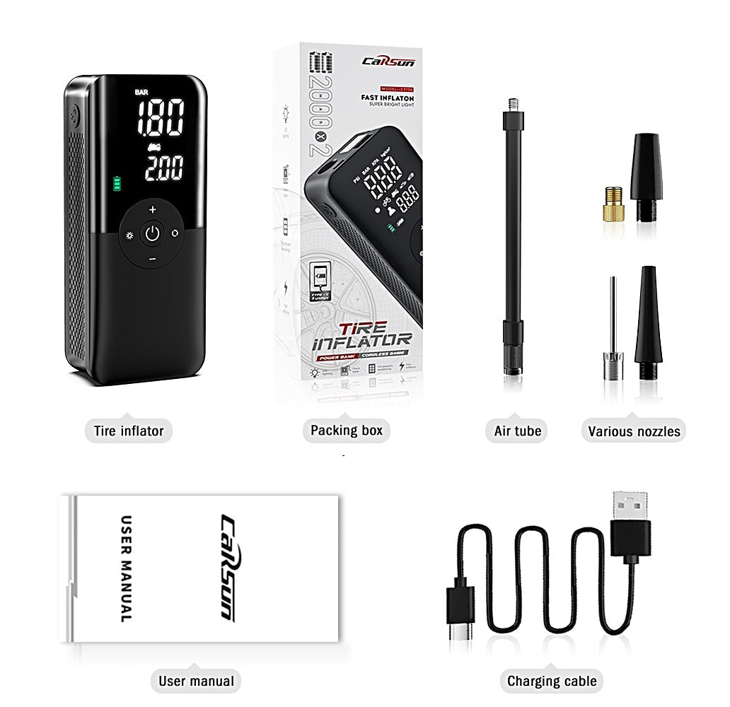 Automotive Portable Electric Tire Inflator