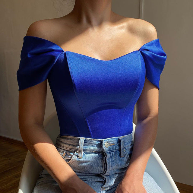 Woman's clothing Elegant Satin Top