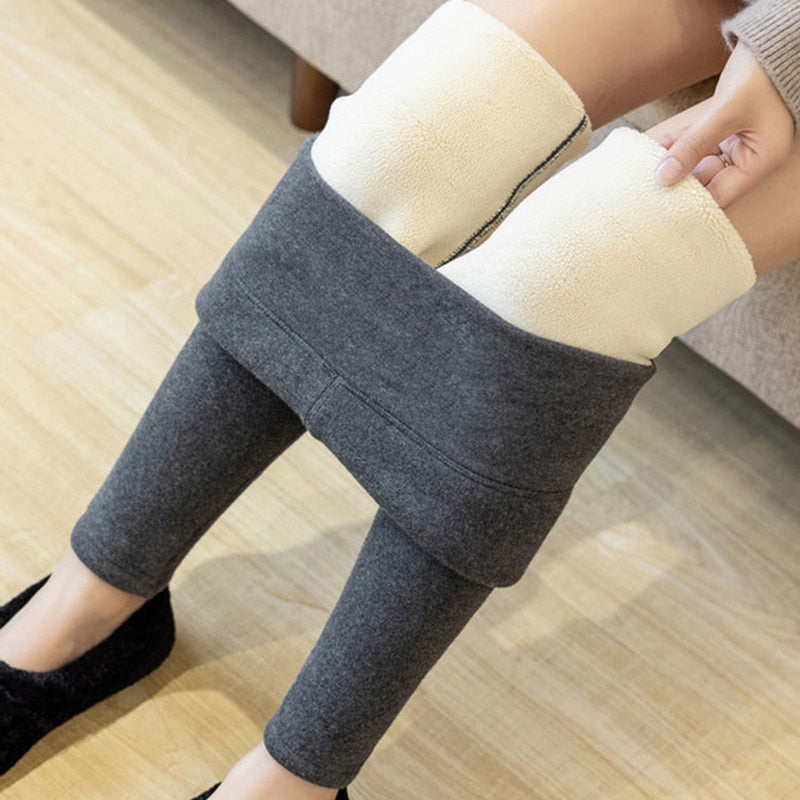 Womans Clothing Fleece Lined Tights