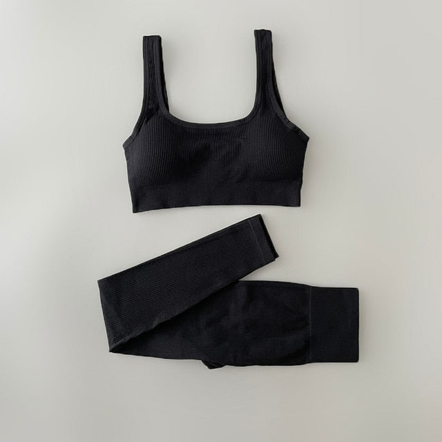 Woman's Clothing Yoga Clothing Set