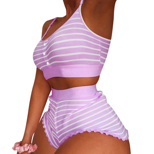 Women's clothing. Hem Cami Pajama Set