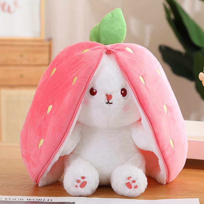 Toys Kawaii Fruit Bunny Plush Doll