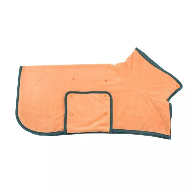 Pets Super Absorbent Pet Bathrobe