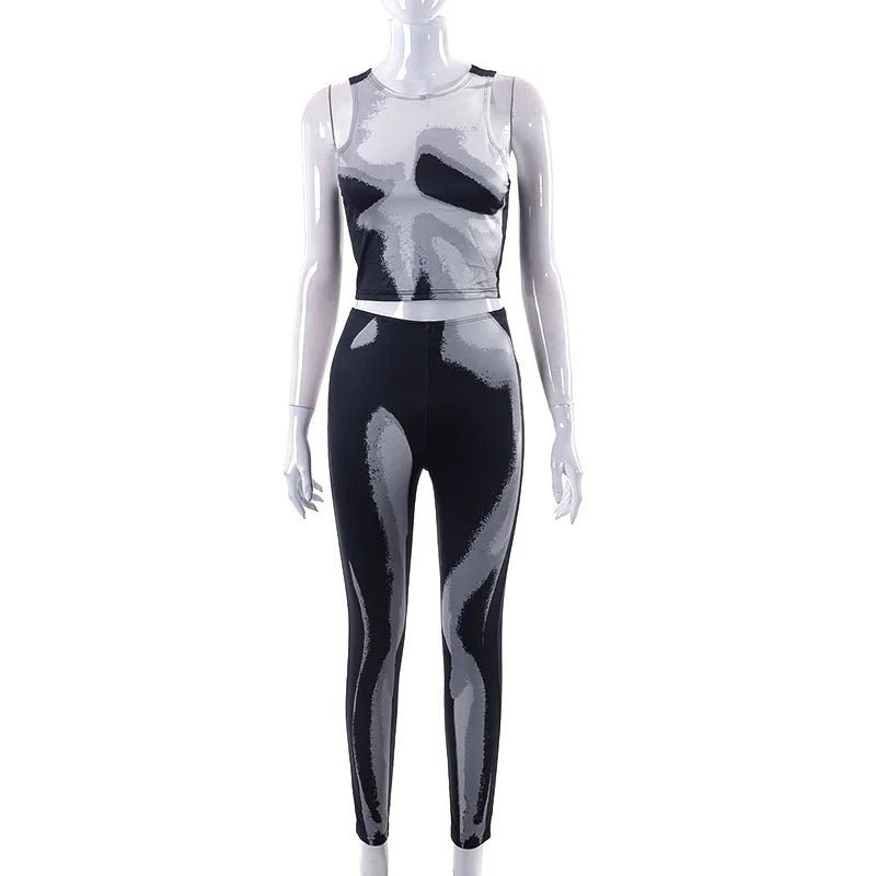 Woman's clothing I Am Woman Body Printed cPant Set