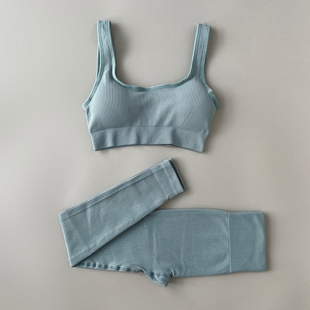 Woman's Clothing Yoga Clothing Set