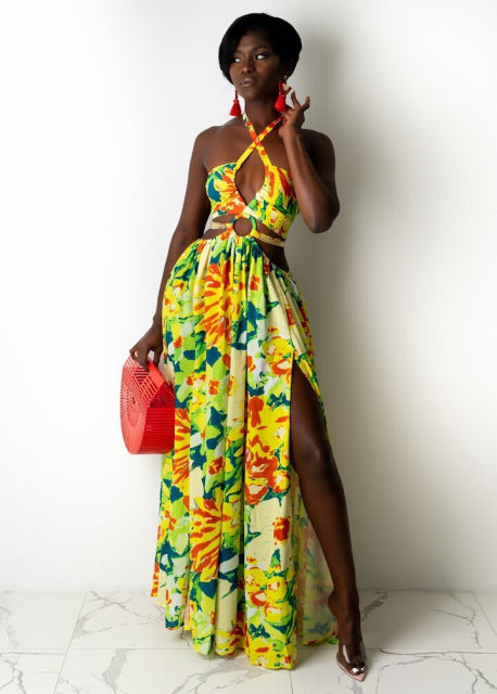 Woman's clothing Floral Print Summer Dress