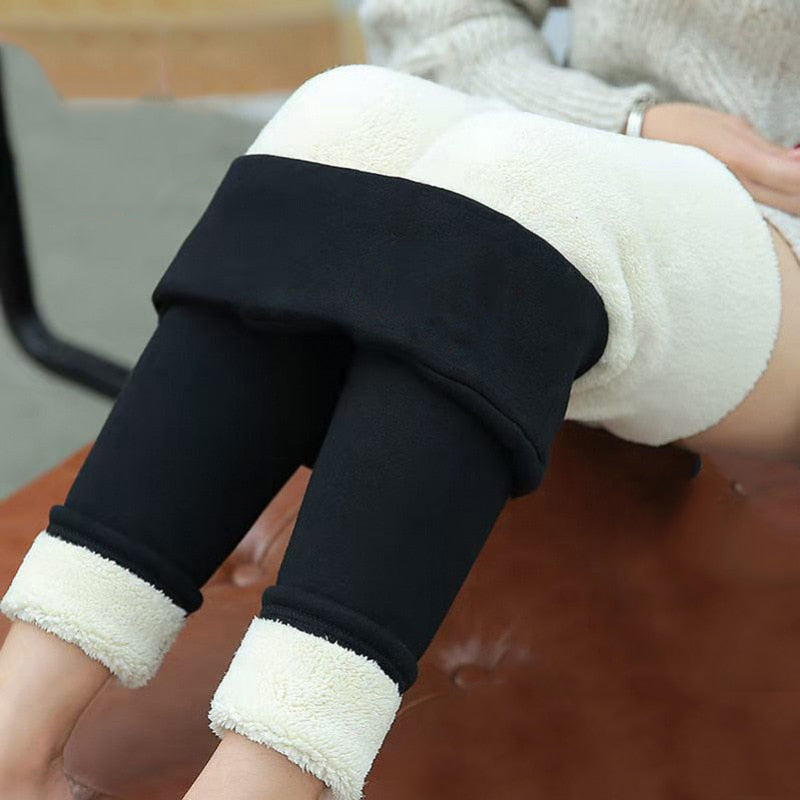 Womans Clothing Fleece Lined Tights