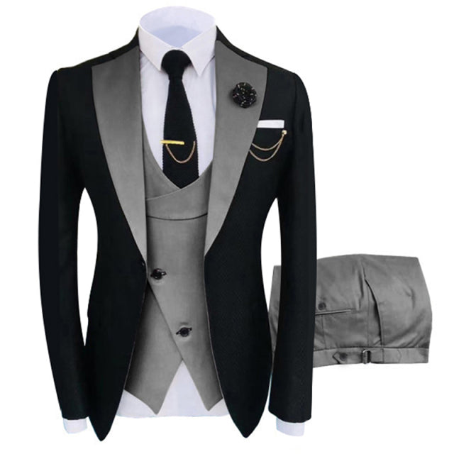 Mens Clothing Tuxedo 3 Piece Set