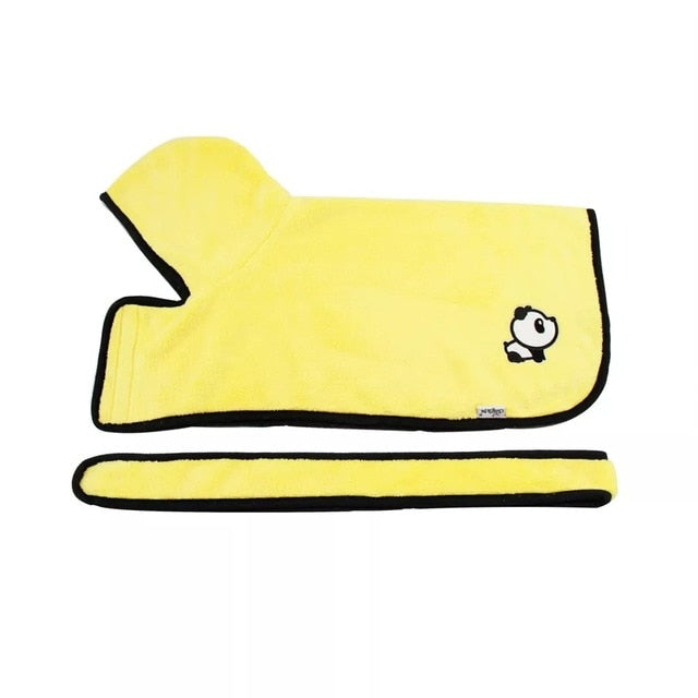 Pets Super Absorbent Pet Bathrobe