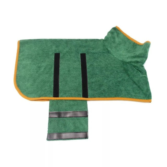 Pets Super Absorbent Pet Bathrobe