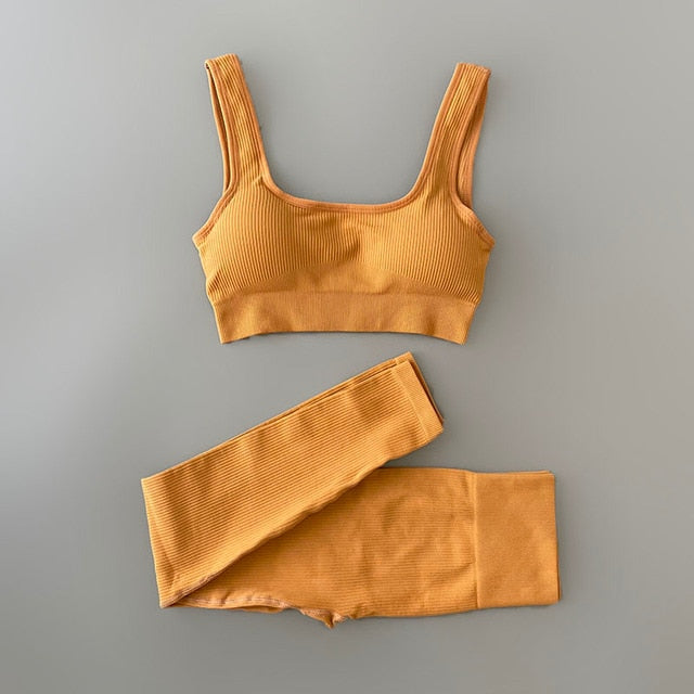 Woman's Clothing Yoga Clothing Set