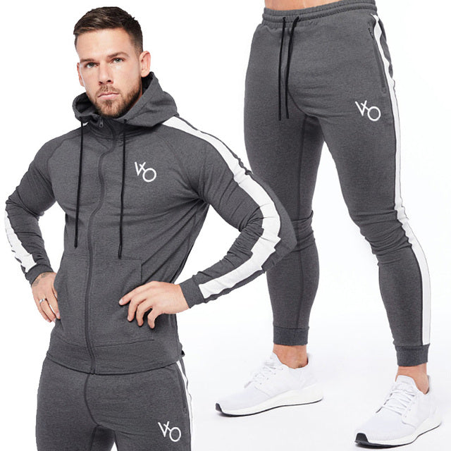 Men's Clothing Gym Jogger Sports Suit
