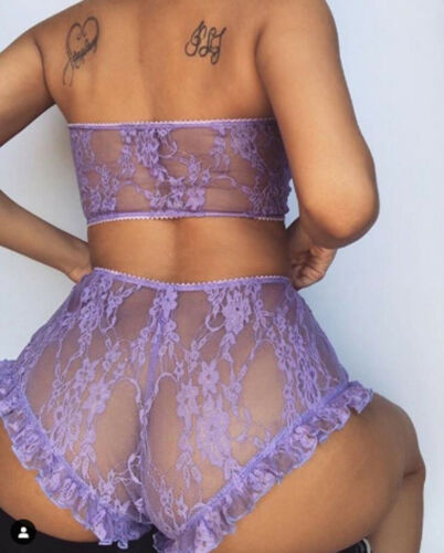Woman's clothing Lace Tulle Ruffled Lingerie