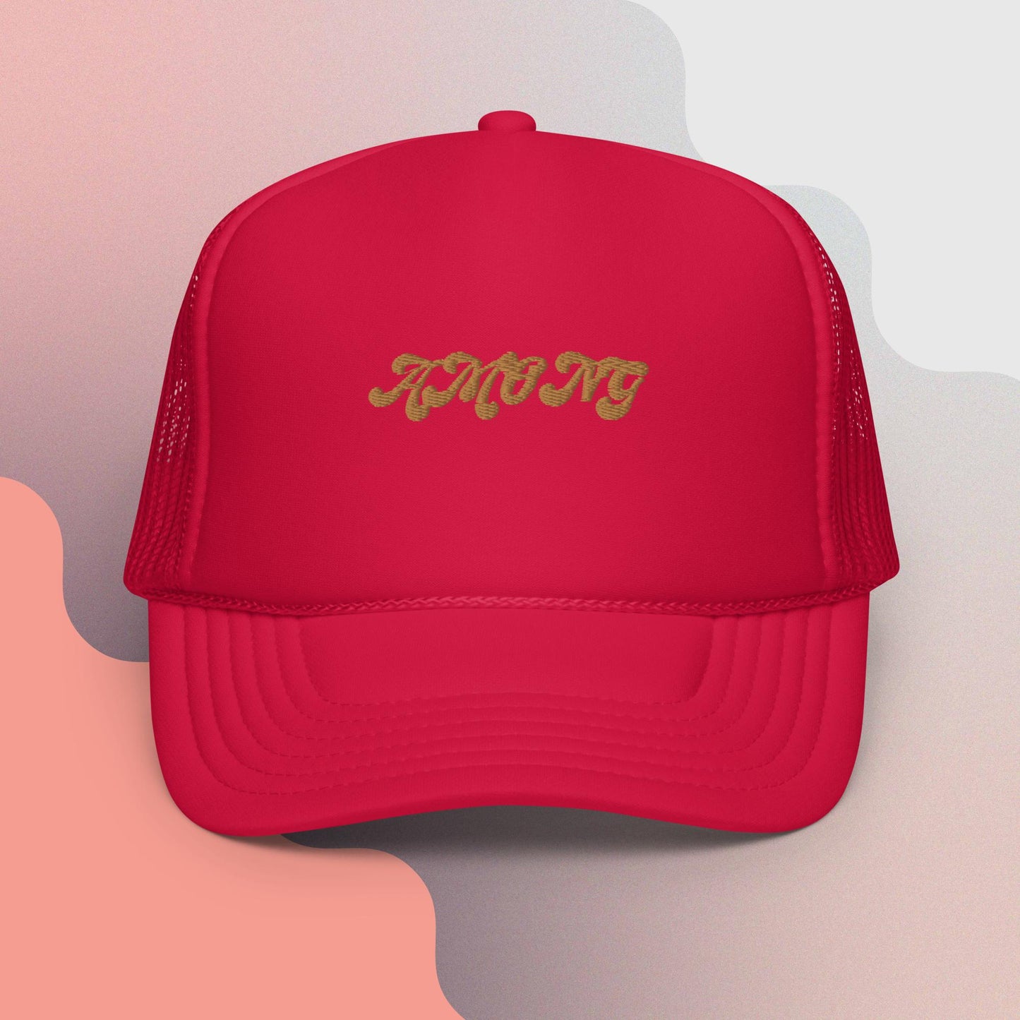 Among Foam trucker hat