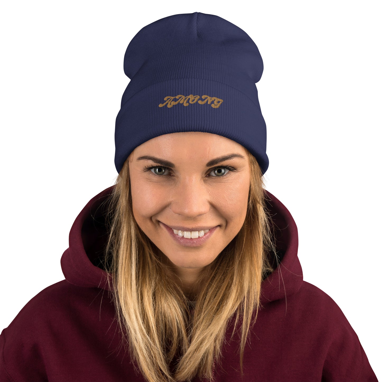 AMONG Embroidered Beanie