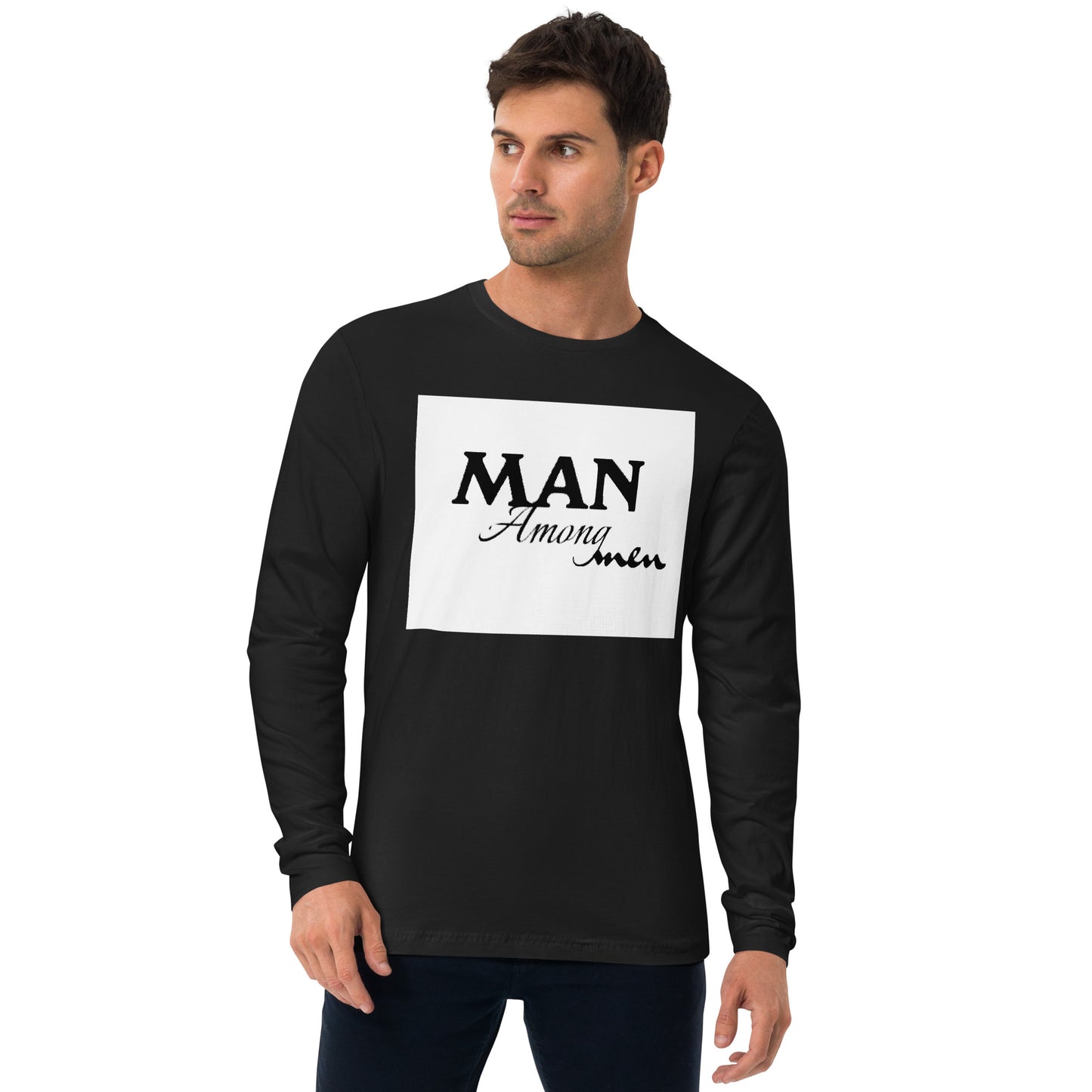 Among Long Sleeve Fitted Crew