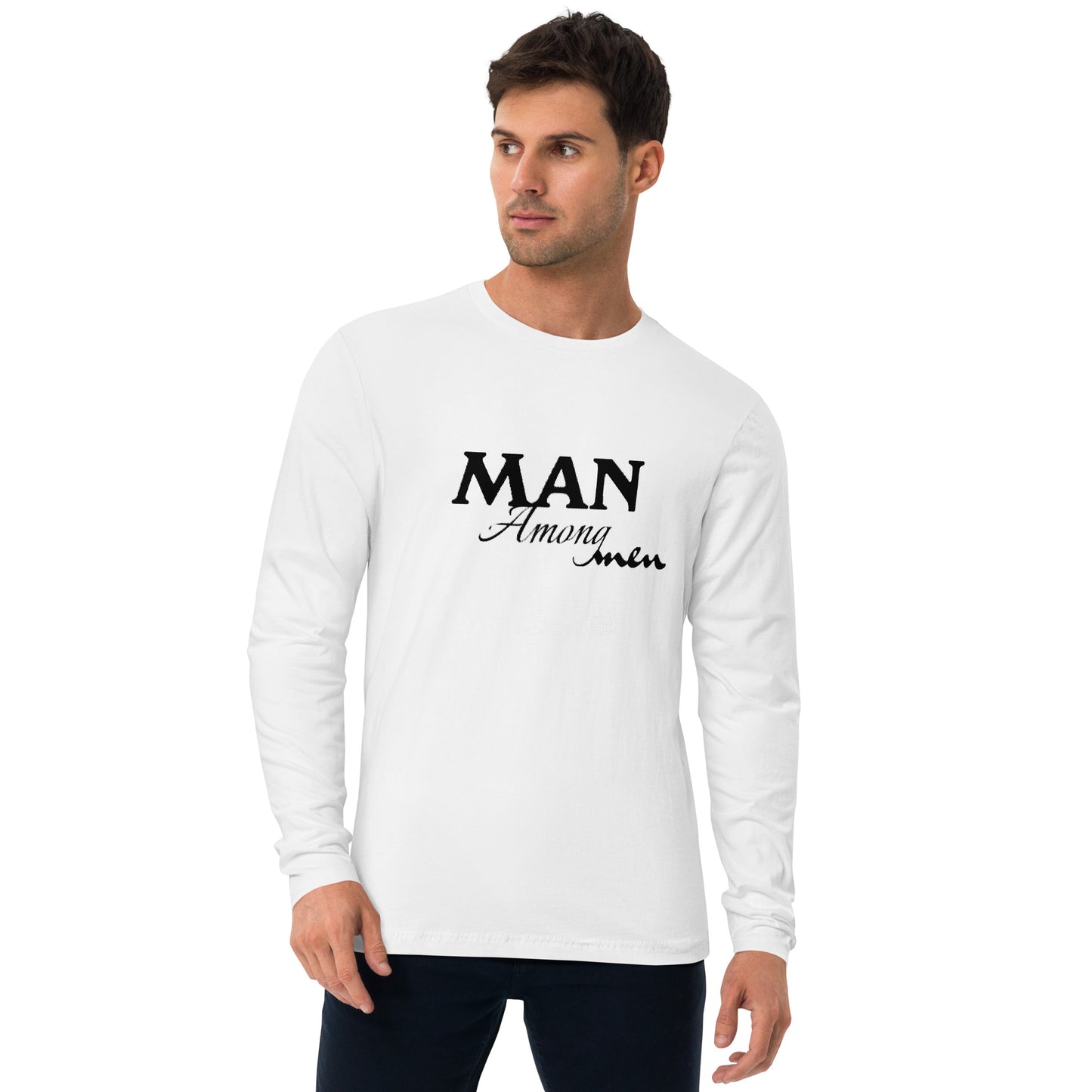 Among Long Sleeve Fitted Crew