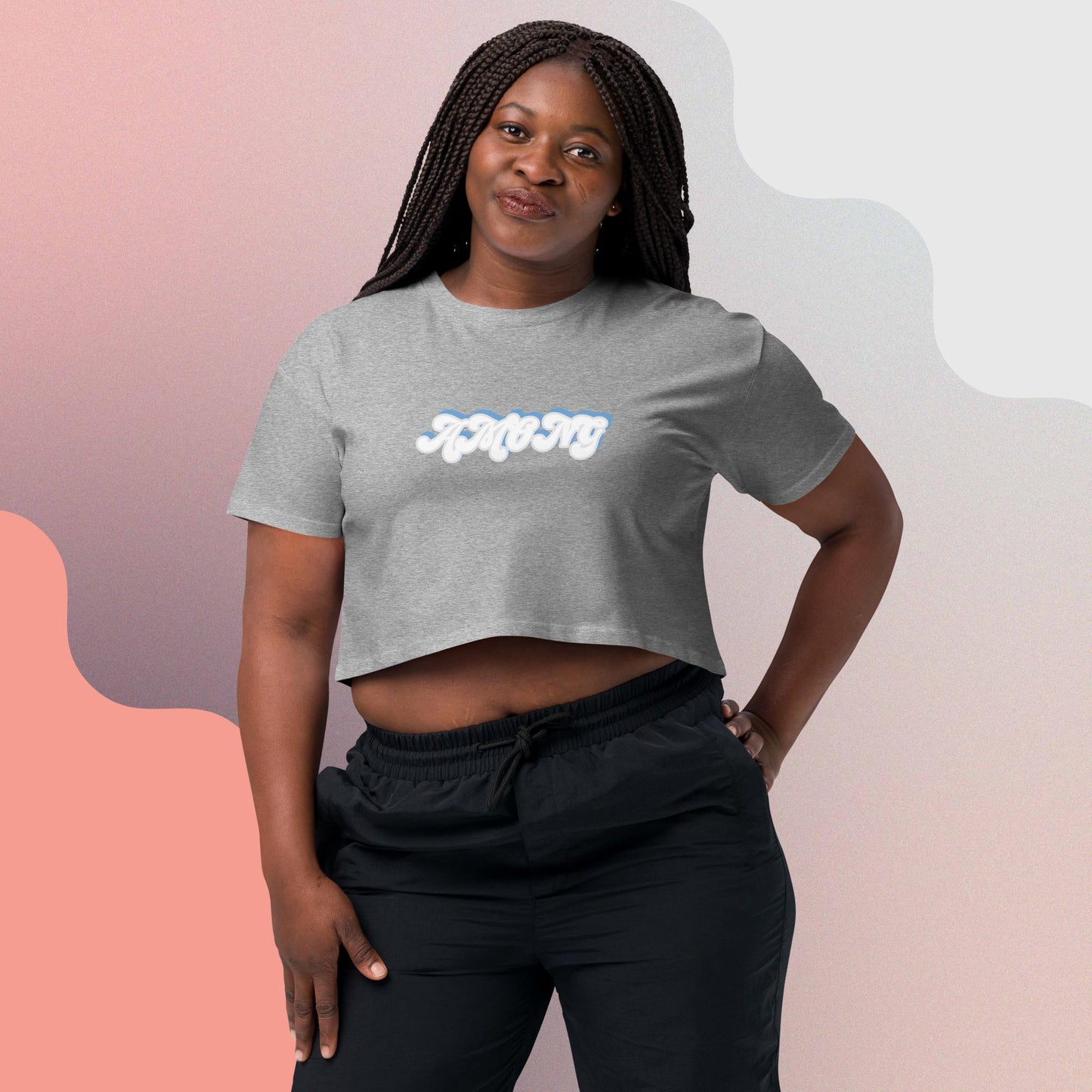 Among Women’s crop top