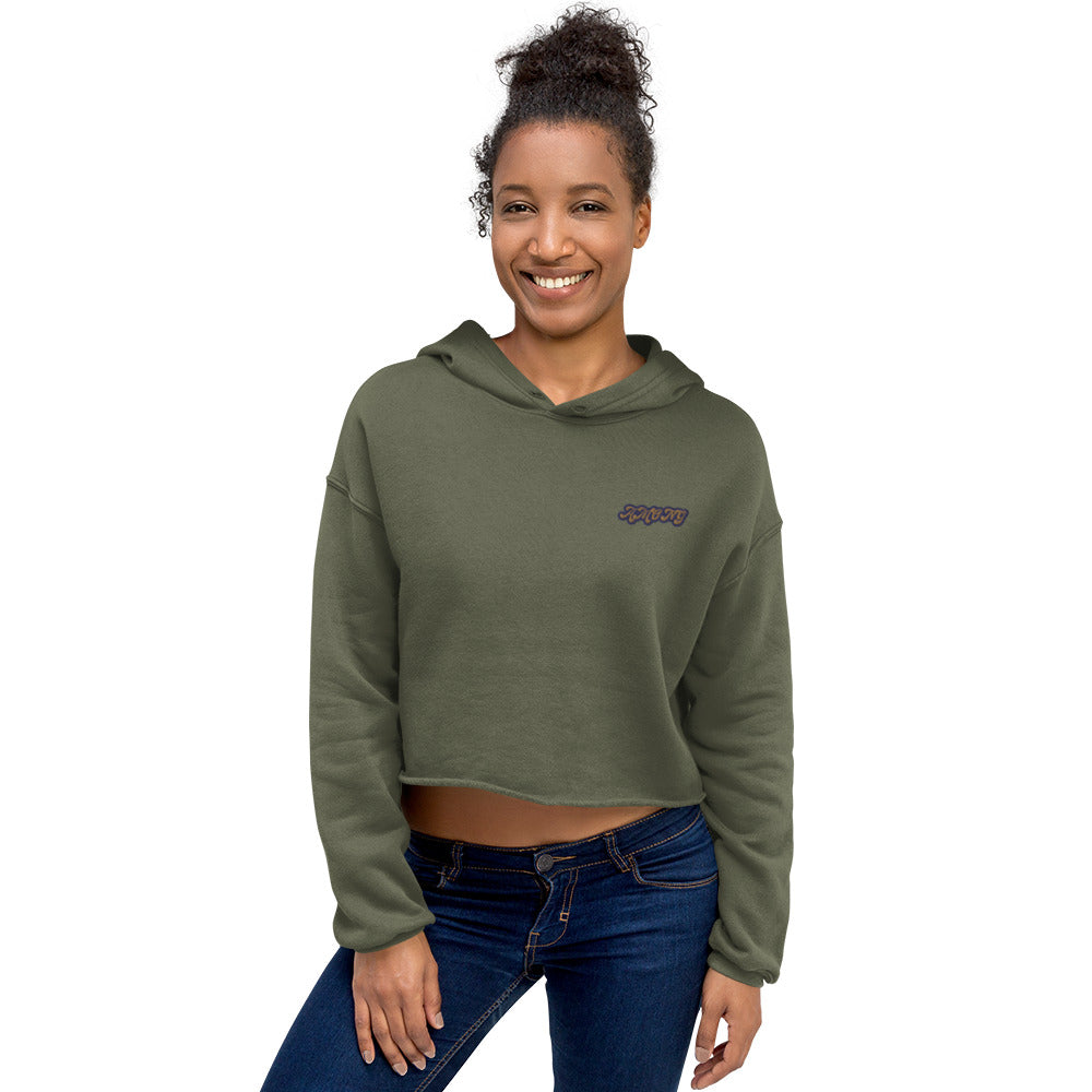 AMONG Crop Hoodie