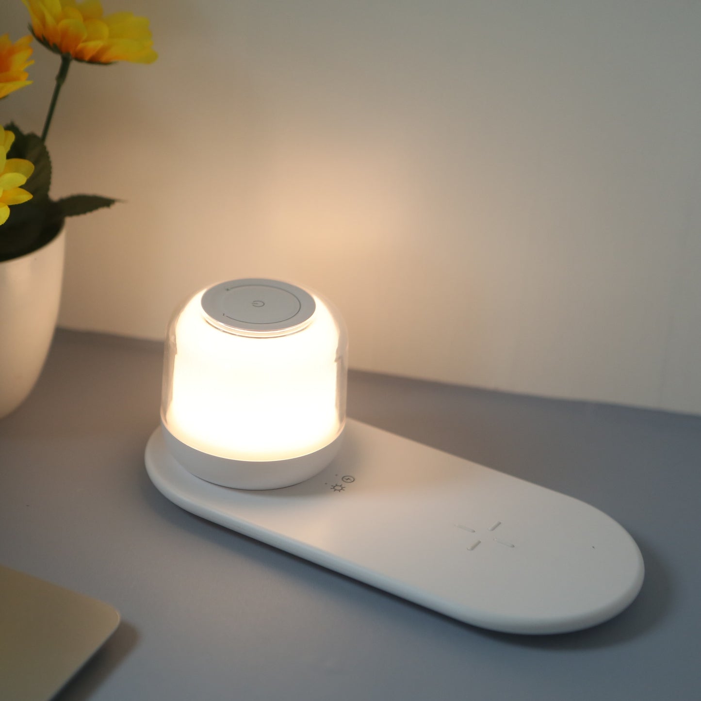 Cell phone Fast Charger Table Night Lamp