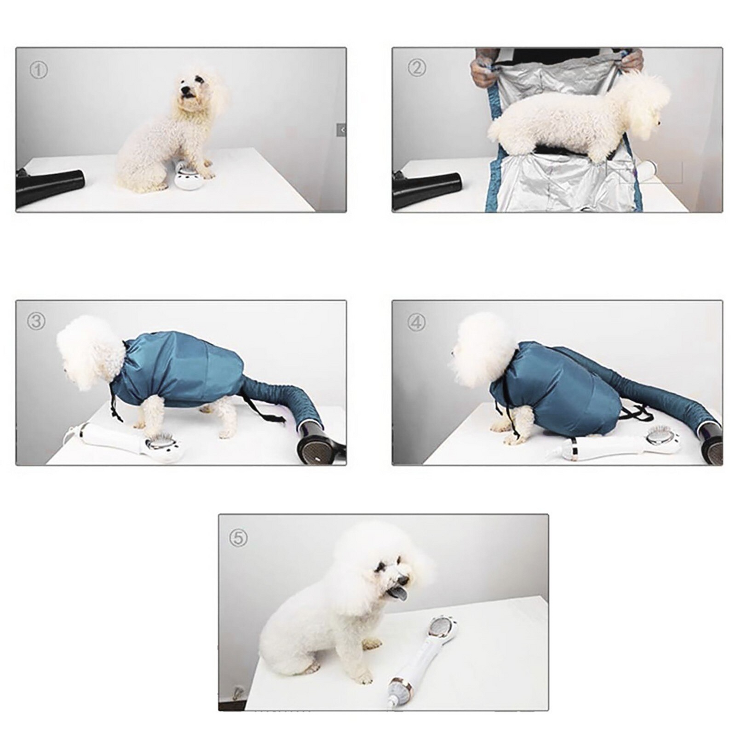Pets Painless Dog Dryer Coat