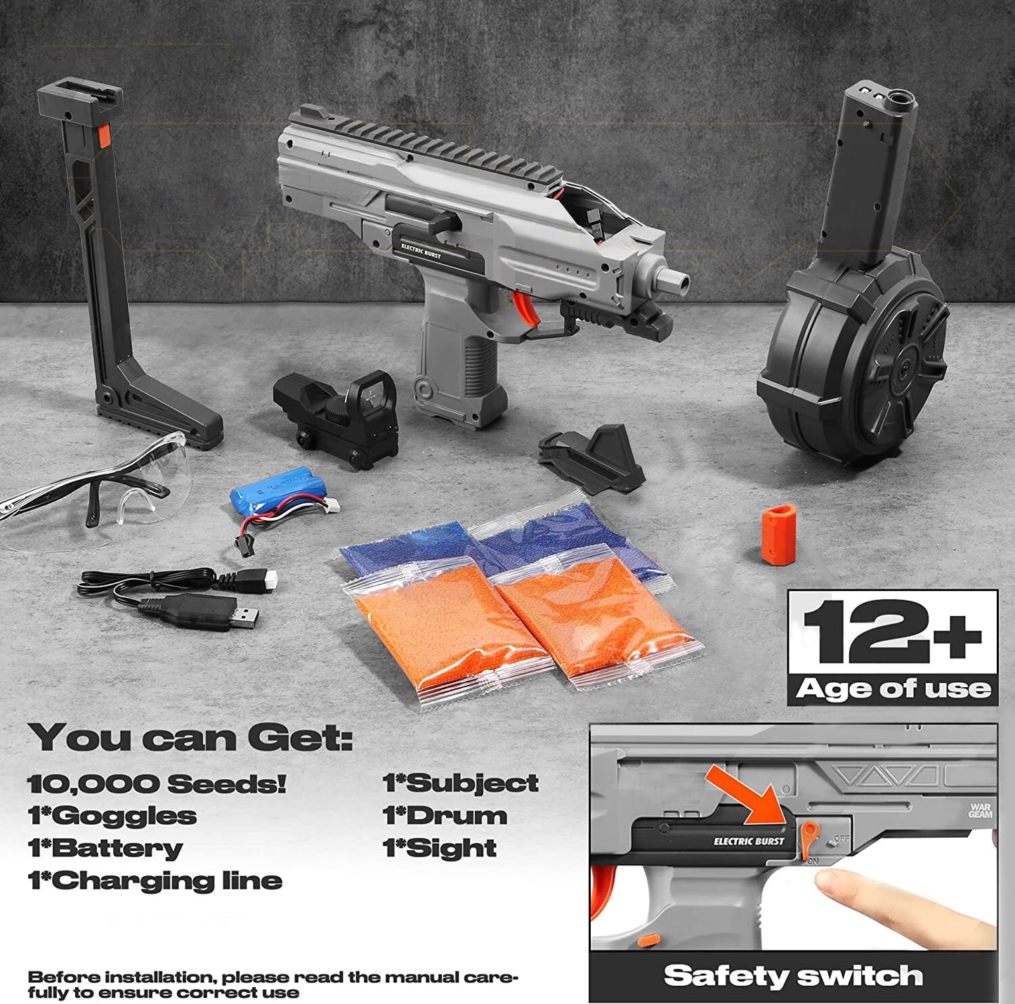 Toys Gel Blaster Gun Toys Ammunition