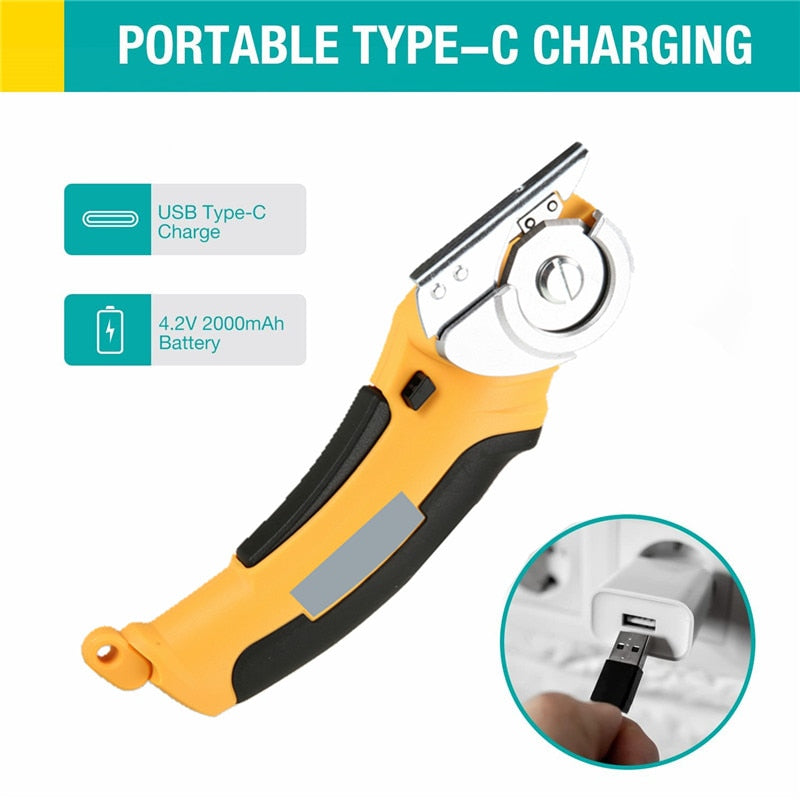 Electronics Electric Scissors For Cardboard Leather Fabric Scrapbook Carpet