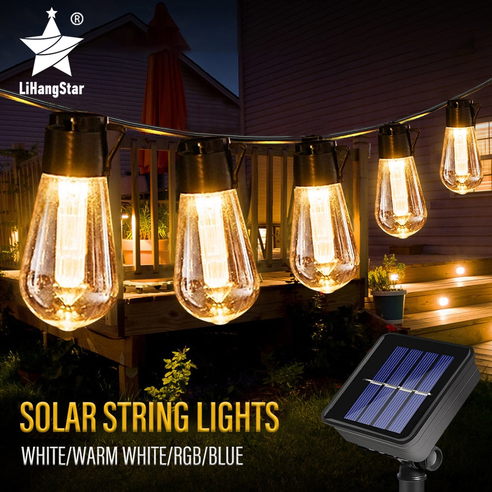 Decorative LED Solar String Lights IP65 Waterproof