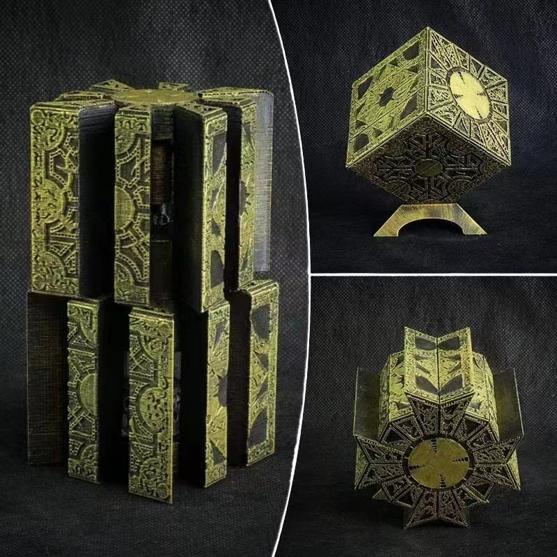 Decorative Hellraiser Cube Puzzle Box
