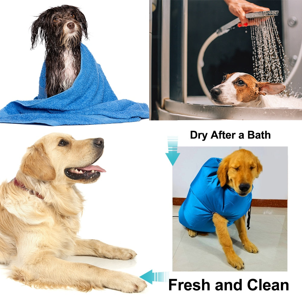 Pets Painless Dog Dryer Coat