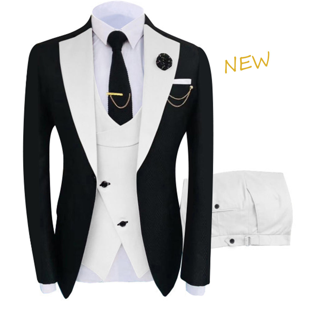 Mens Clothing Tuxedo 3 Piece Set