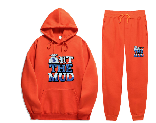 Men's Clothing 2-piece set Street Style Sportswear Track suit