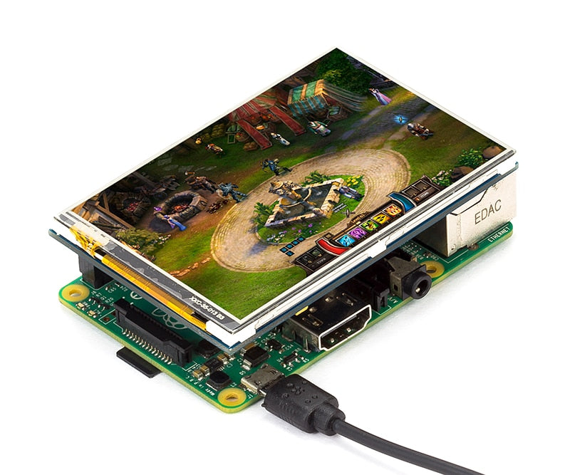 Electronics 3.5 inch Display for Raspberry Pi 3 Touch Screen Display